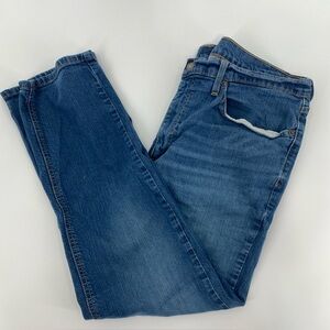 Levis 541 Jeans Mens Tag 36x30 Actual 36x27.5  Blue Athletic Tapered Stretch